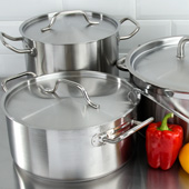 Casserole, Steamers and Stew Pans