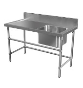 Single Bowl Sink with 600mm Deep Unit