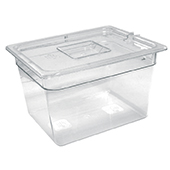 Vogue Clear Polycarbonate Pans