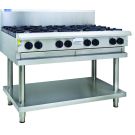 LUUS Professional 8 Burner Cooktop W/ Pilots & Flame Failure CS-8B-P NG