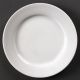 Olympia Linear Wide Rimmed Plates 200mm (Pack of 12) U090