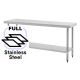 Commercial 600x1800 FULL Stainless Steel Table Food Grade Work Bench 1800-6-WBS HY