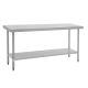 Commercial 800x1800 Stainless Steel Table Food Grade Work Bench 1800-8-WB HY