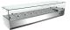 2M Pizza Preparation Fridge Salad Bar Saladette Bain Marie Prep Bench W/ Glass