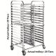 Double 20 Level Bakery Trolley Suits Tray Size 40X73cm. Capacity 40 Trays