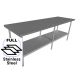 Commercial 600x2100 FULL Stainless Steel Table Food Grade Work Bench 2100-6-WBS HY