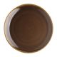 Olympia Kiln Round Coupe Plate Bark 230mm (Pack of 6 only) SA285