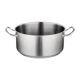 Vogue Stainless Steel Casserole Pan 7.5Ltr T177