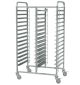 Double 15 Level Bakery Trolley Suits Tray Size 40X73cm. Capacity 30 Trays