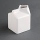 Olympia Whiteware Porcelain Milk Jug Carton 155ml Pack of 6 SA270