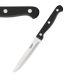 Olympia Rounded Steak Knives Black (Pack of 12) CS716