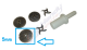 5mm Spare Cutting Plate Only For Commercial 320Kg/Hr Electric Meat Mincer