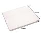 Premium Heavy Duty Plastic White Pe Cutting / Chopping Board, 610X610X25mm