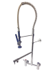 Acqualine Wall Mount Pre Rinse Unit With Exposed Breech AQW1500