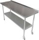 1.5M #304 Sb Medical Centre Stainless Steel Bench,1 Set Wheels ,1 Undershelf