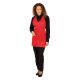 Whites V Neck Service Apron Red BB469