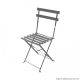 Bistro Chair Folded Grey Wd-S105Cgr
