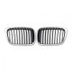 New Bmw E38 M7 Series 7 Chrome Front Kidney Grille Set Grill Body Kit 1999-2002