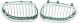 New Bmw E60 M5 Series 5 Front Kidney Grille Set Radiator Grill Body Kit 2003