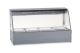 Roband Curved Glass Hot Food Display Bar, 8 Pans Double Row C24