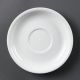 Olympia (Pack of 12) Whiteware Cappuccino Saucers 160mm CB463