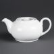 Olympia (Pack of 4) Whiteware Teapots 852ml CB474