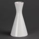 Olympia (Pack of 6) Whiteware Bud Vases 140mm CB701