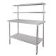 Vogue Stainless Steel Prep Station 1200x600mm CC359