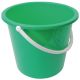 Jantex Round Plastic Bucket Green 10Ltr CD806