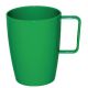 Kristallon Polycarbonate Handled Cups Yellow Green 284ml CE287