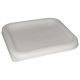 Vogue White Square Lid Small CF049