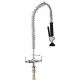 3Monkeez Dual Hob Mounted Spray Sink Sprayer Faucet Tap Unit Black T-3M53007-C-B