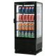 Bromic CT0080G4B Countertop Beverage Chiller Flat Glass Black - 78 Litre