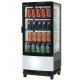 Bromic CT0080G4BC Countertop Black Fridge 80L Curved Glass