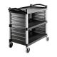 Cambro Single Shelf Panel Set for Utility Cart (Utility Cart Sold Separately) CT418