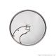 Stainless Steel Shredding Disc With S-Blades 8X8 Mm (Can Also Be Used For Chips) DS650079