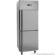 DBZ650C2 TROPICALISED 2×½ door SS Fridge