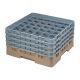 Cambro Camrack Beige 36 Compartments Max Glass Height 215mm DE796