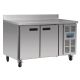 Polar Counter 2 Door Fridge with Upstand 282 Ltr DL914-A
