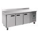 Polar Counter 3 Door Freezer with Upstand 417 Ltr DL917-A