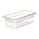 Cambro Clear Polycarbonate 1/3 Gastronorm Tray 100mm DM734