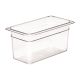 Cambro Clear Polycarbonate 1/3 Gastronorm Tray 150mm DM735