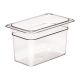 Cambro Clear Polycarbonate 1/4 Gastronorm Tray 150mm DM747