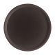 Cambro Camtread Fibreglass Round Anti-Slip Tray Black 405mm DM782