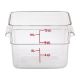 Cambro Square Polycarbonate Food Storage Container 11.4 Litre DT197