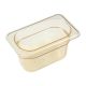 Cambro High Heat Polycarbonate 1/9 Gastronorm Tray 100mm DW499