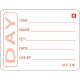 Vogue ( Pack of 500) Prepped Product Removable Labels E148