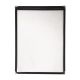 American Style Menu Holder Black 2 Card E292