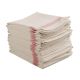Heavy Red Single Tea Towel E915