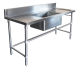 1900X600mm Single Middle Bowl Kitchen Sink Stainless Steel